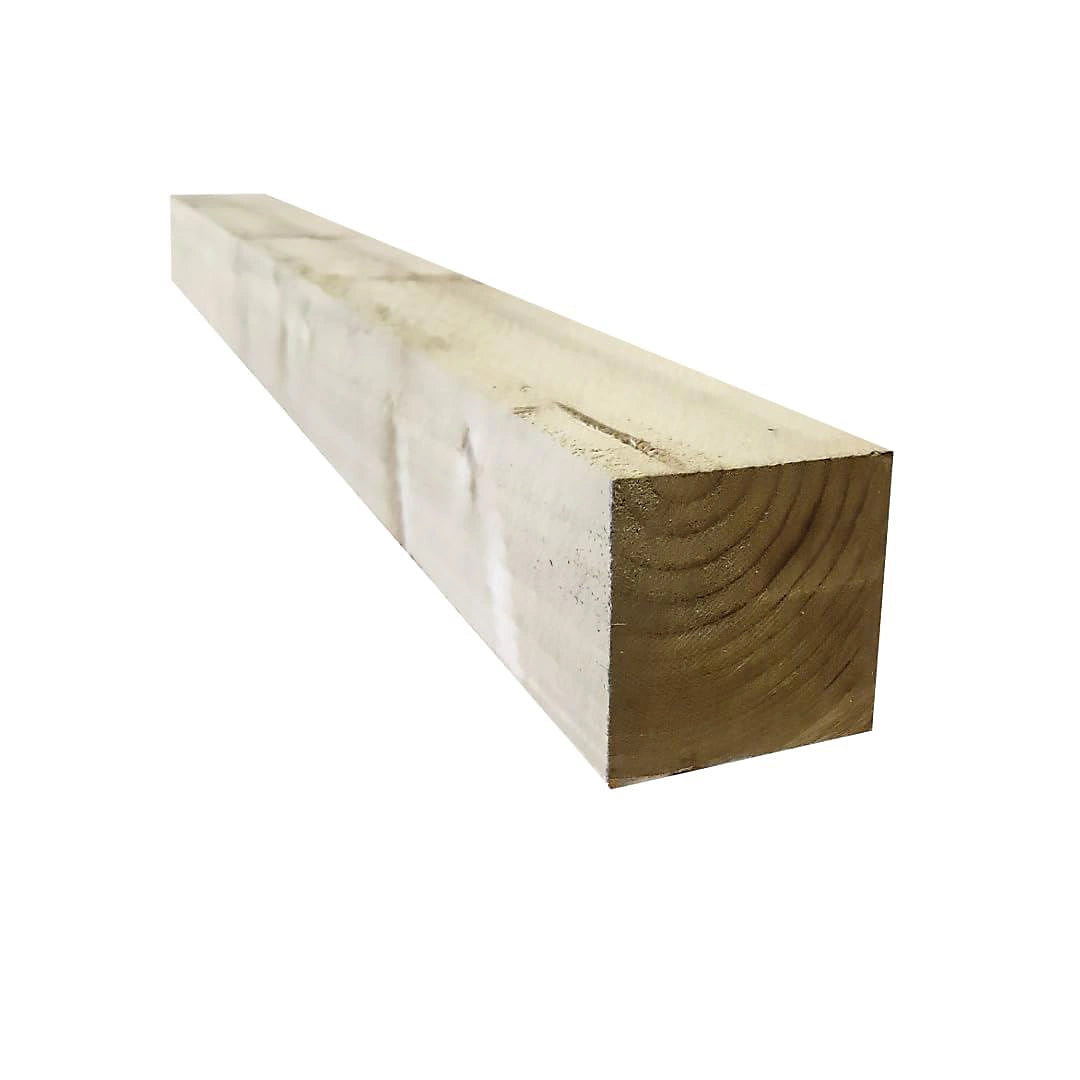 4x4 (100mm x 100mm) Timber Fence Posts – Pressure Treated (Up to 15-Year Lifespan)