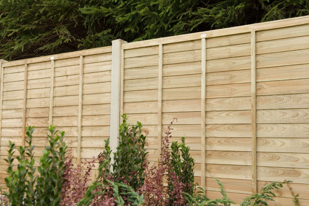 Premium Overlap Feather Edge Board Fence Panels