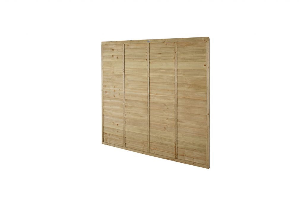 Premium Overlap Feather Edge Board Fence Panels