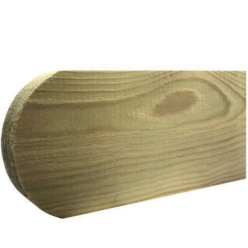 Treated Picket Fence Pales | Rounded & Pointed Tops