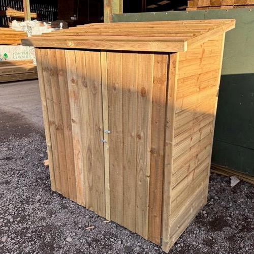 Wheelie Bin Store - For 120 Litre Bins - Decking Delivery